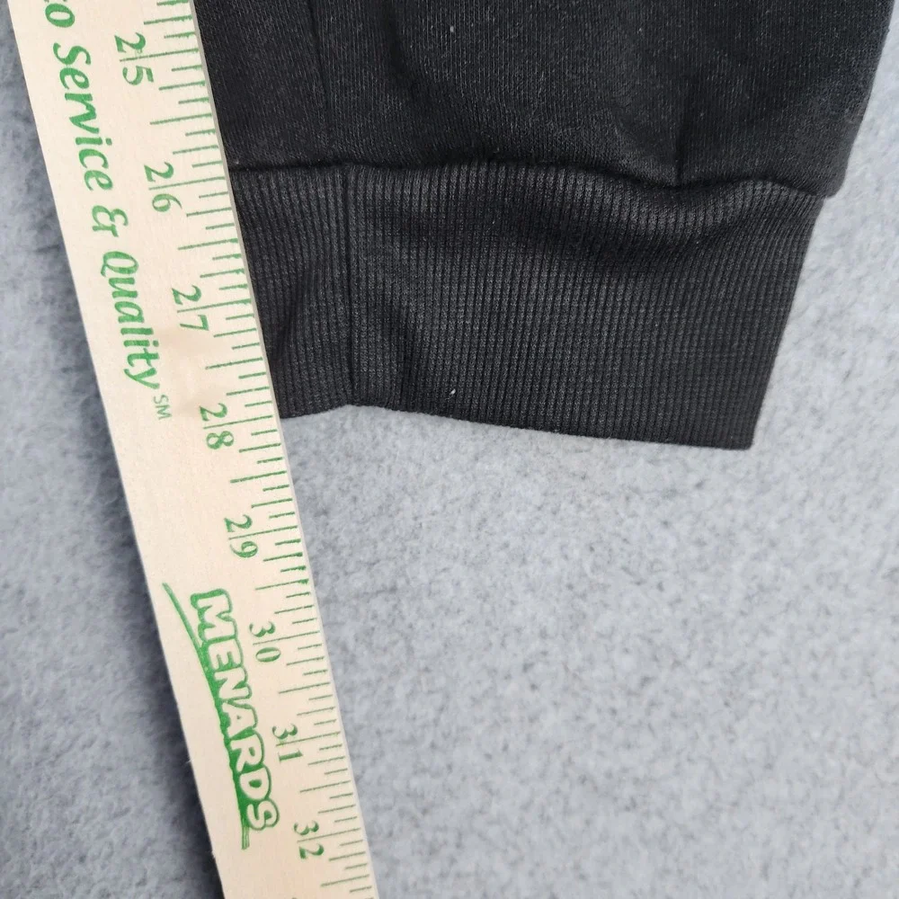 Pure Champ Joggers Pants Mens XL Black Fleece Athletic Drawstring Waist Tapered